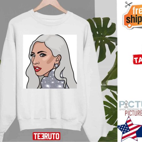 Lady Gaga Classic Fan Draw Sweater