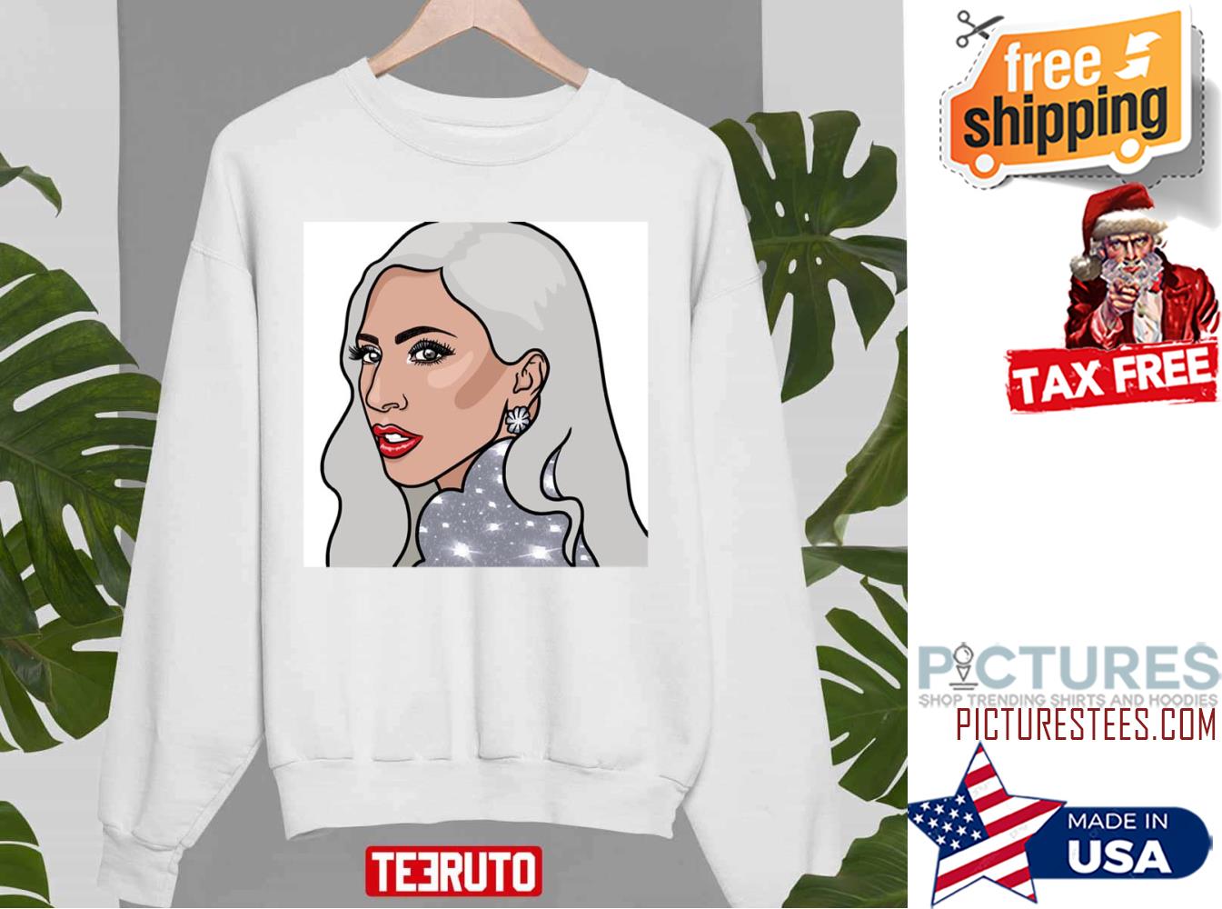 Lady Gaga Classic Fan Draw Sweater