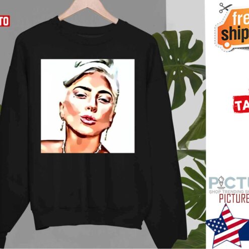 Lady Gaga Draw Sweater