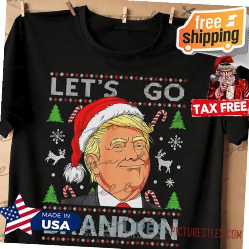 Let's Go Brandon Shirt, Christmas Ugly Shirt Let's Go Brandon! FJB Shirt, Christmas Republican Shirt, Anti Biden Shirt, Funny Biden Shirt
