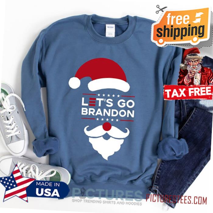Lets Go Brandon Christmas Sweatshirt, Christmas Sweatshirt, Funny Biden Sweater, Conservative Sweatshirt, FJB Sweatshirt, Christmas Gift