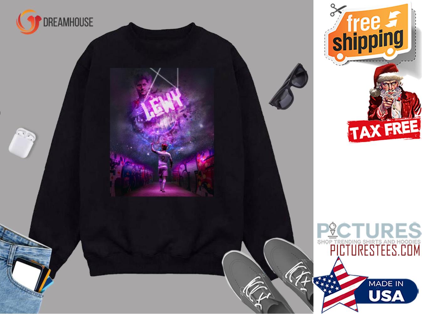Lewandowski Art Wallpaper Classic Sweater