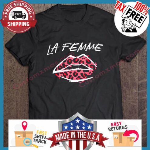 Lip La Femme Slogan shirt
