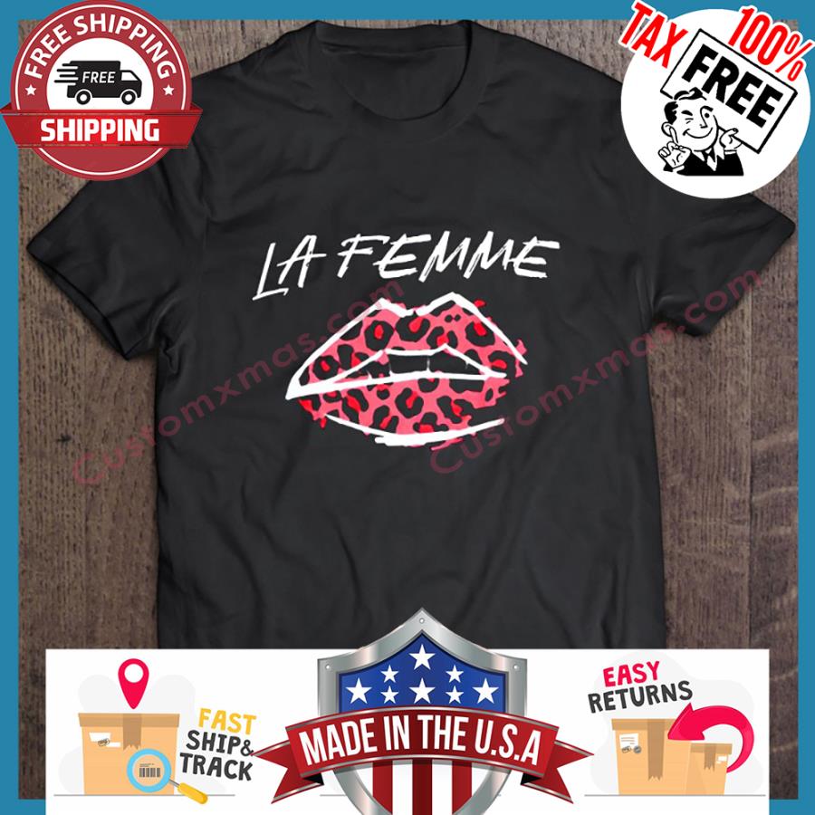 Lip La Femme Slogan shirt