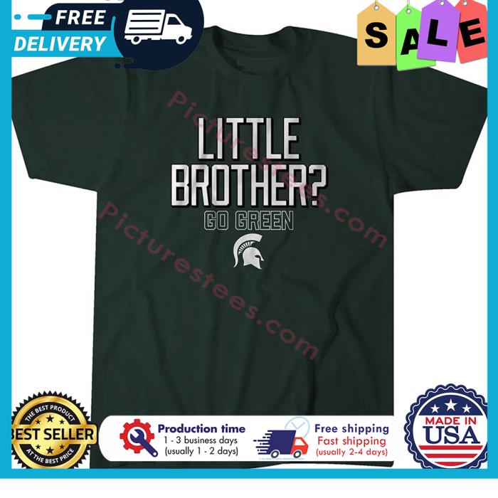 Little brother go green shirt