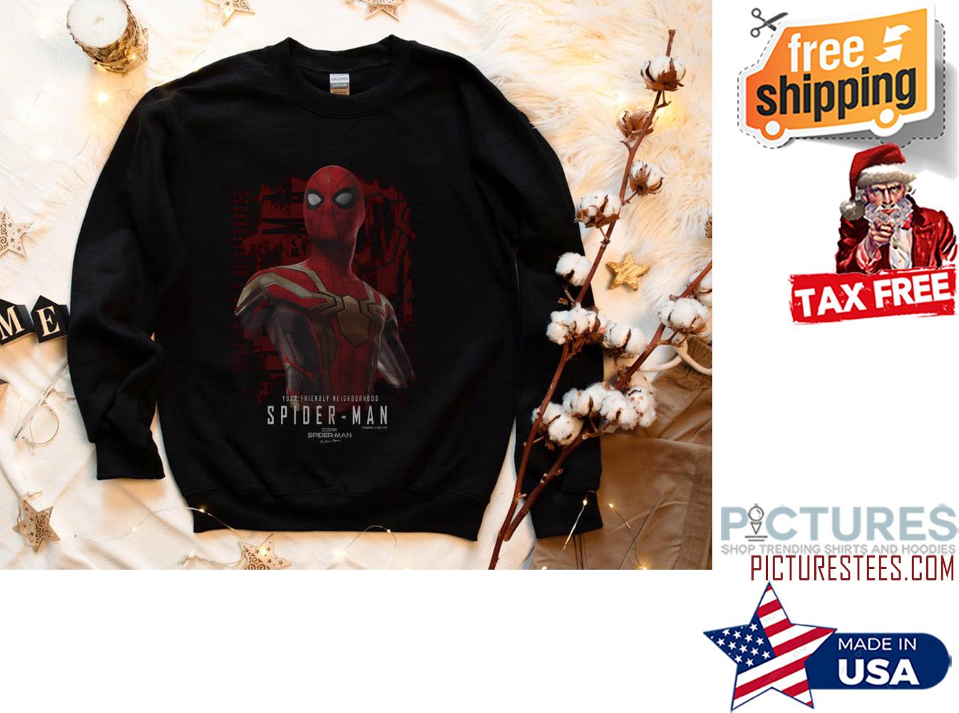 Marvel Spider-Man No Way Home Spidey Hero Portrait Sweatshirt