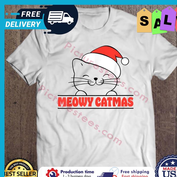 Meowy Merry Catmas Cute Christmas shirt