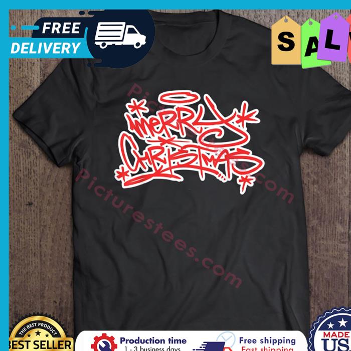 Merry Christmas Graffiti shirt