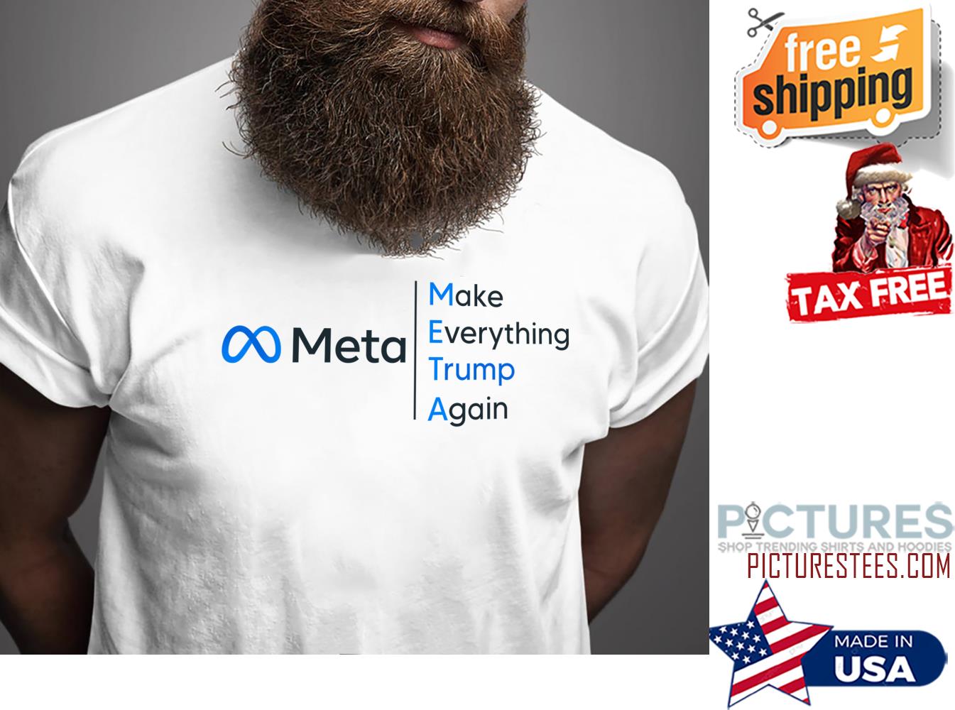Metaverse Meta Make Everything Trump Again shirt