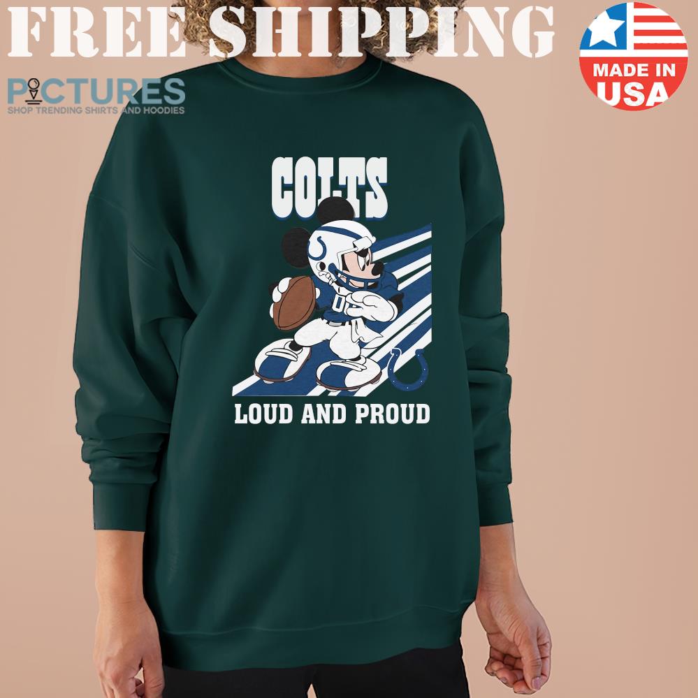 Mickey Mouse Indianapolis Colts American Football Team Sweater