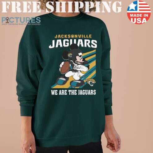 Mickey Mouse Jacksonville Jaguars American Football Team Sweater