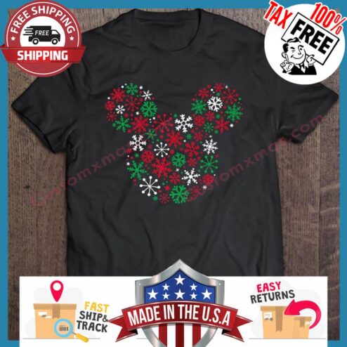 Mickey Mouse Snowflakes Christmas hoodie