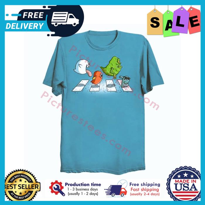 Monster crosswalk halloween shirt