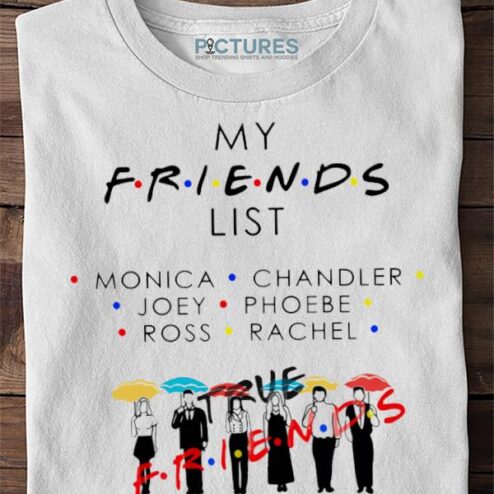 Mu True Friend List Crewneck Sweater, Shirt, Hoodie