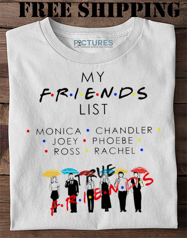 Mu True Friend List Crewneck Sweater, Sweatshirt, Hoodie