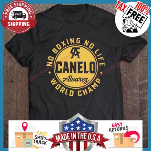 No Boxing No Life Canelo Alvarez World Champ hoodie