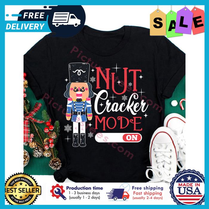 Nutcracker mode on christmas shirt