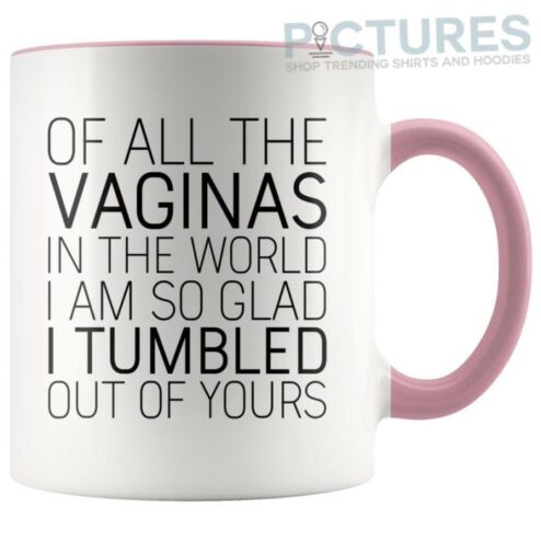Of all the vaginas in the world I am so glad I tumbled out of yours mug
