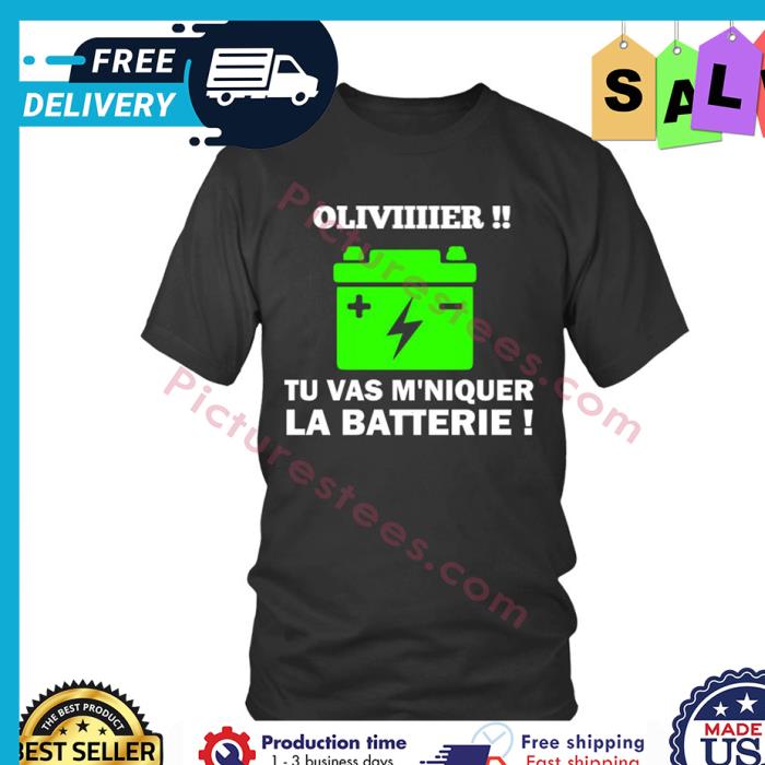 Oliviiiier tu vas mniquer la batterie shirt
