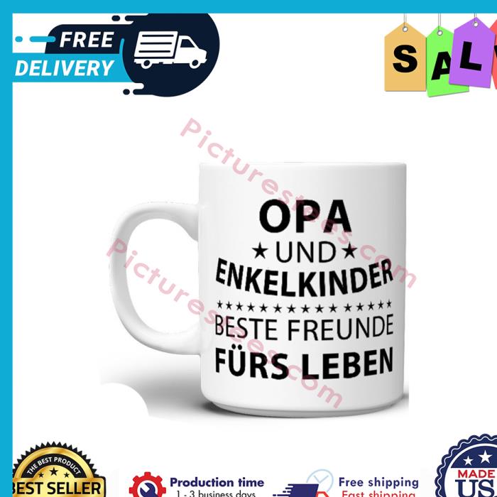 Opa und enkelkinder beste freunde furs leben mug