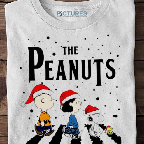Peanuts Abbey Road Xmas Snoopy Sweater, Shirt, Hoodie