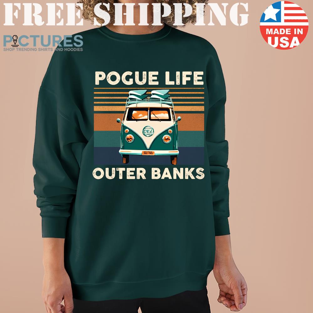 FREE shipping Pogue Life Outer Banks Retro Vintage Sweater