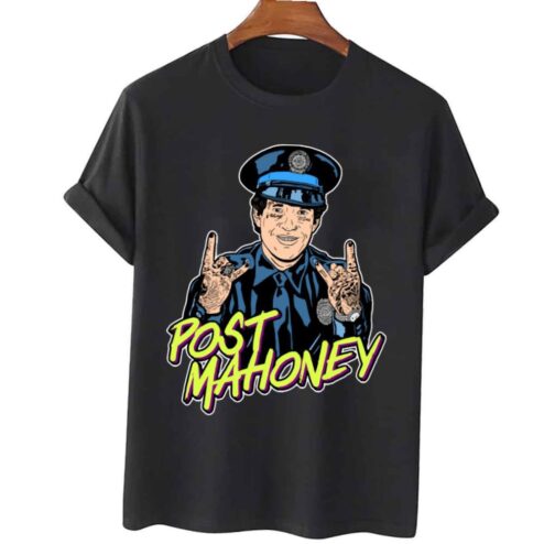 Post Mahoney Funny Cop Post Malone T-shirt