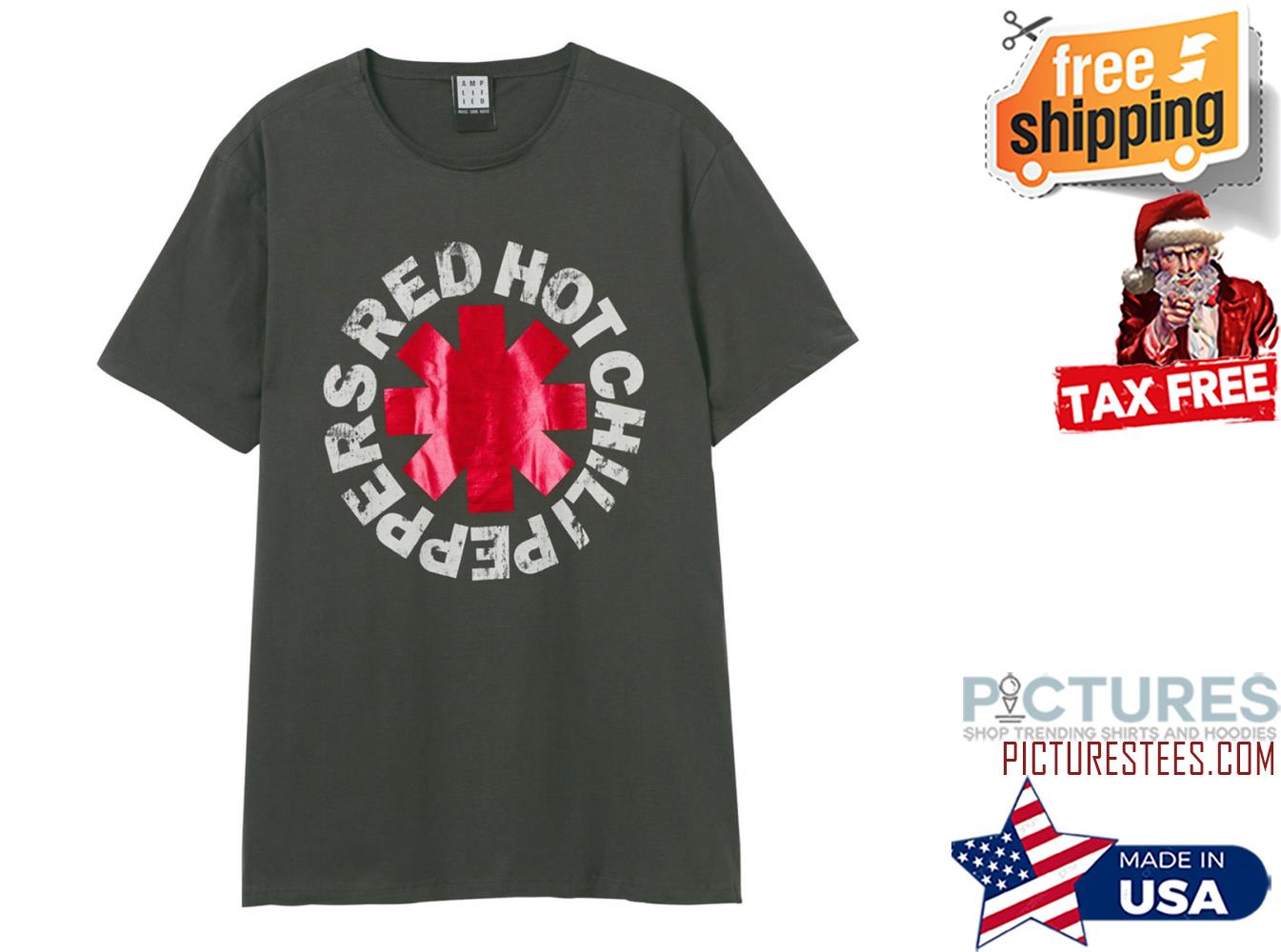 Red hot chill peppers logo shirt