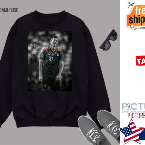 Robert Lewandowski Art Sweater