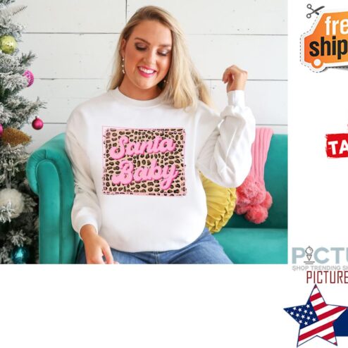 Santa Baby Christmas Crewneck Shirt