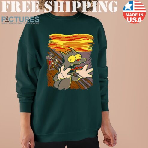 Scratchy’s Scream Itchy And Scratchy Sweater