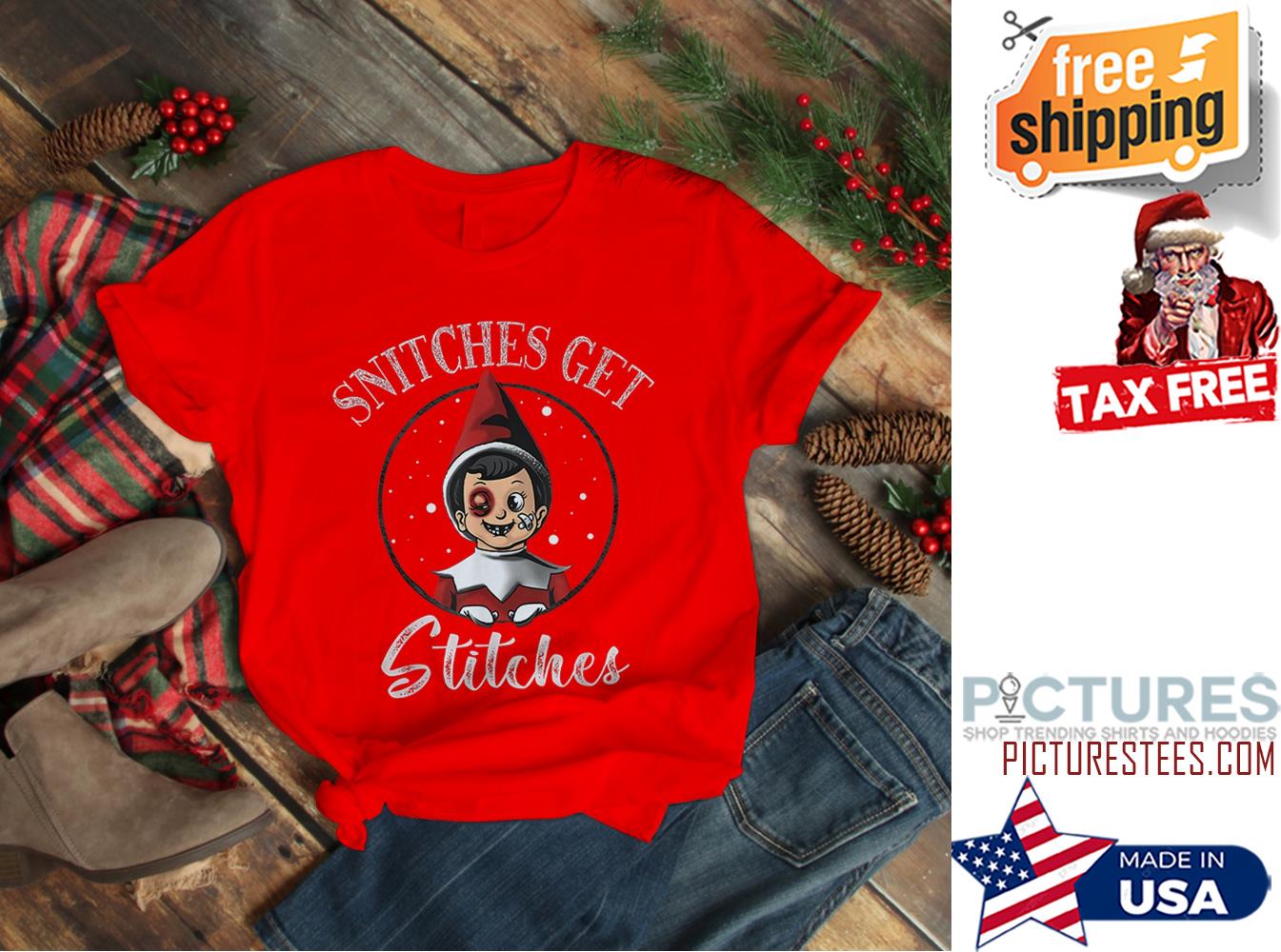 Snitches Get Stitches 2021Tshirt