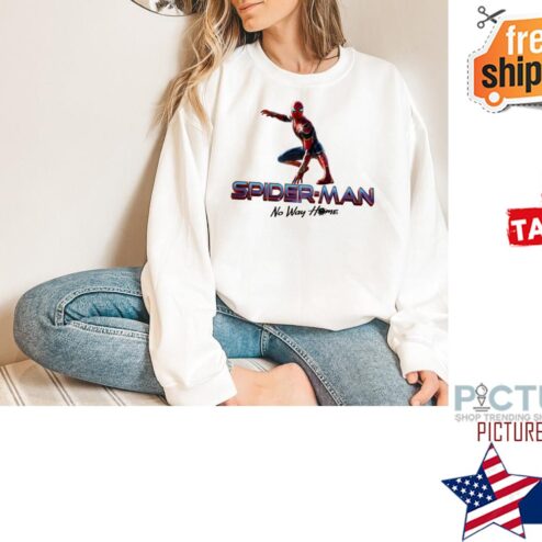 Spider man No Way Home Official Poster Funny Marvel Shirt