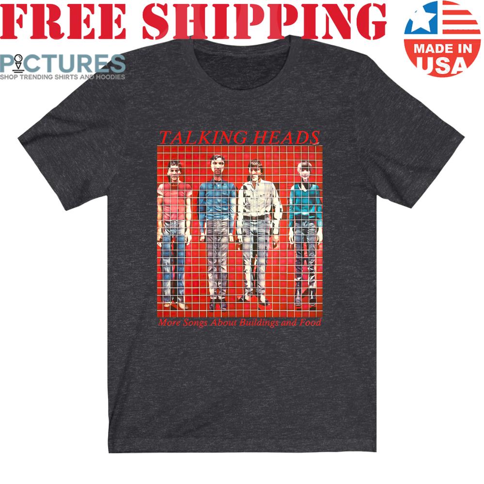 Talking Heads More Songs About Buildings and Food Punk Rock Retro Sweater mock (29) Talking Heads More Songs About Buildings and Food Punk Rock Retro Sweater mock (29)