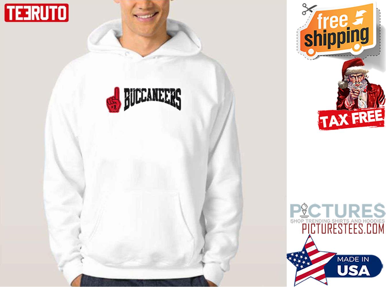 Tampa Bay Buccaneers No1 Sweatshirt Hooded