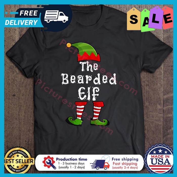 The Bearded Elf Christmas shirt
