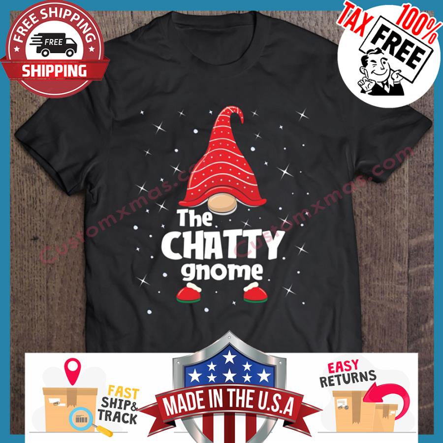 The Chatty Gnome Christmas sweater