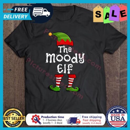 The Moody Elf Christmas shirt