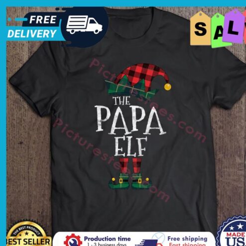 The Papa Elf Christmas shirt