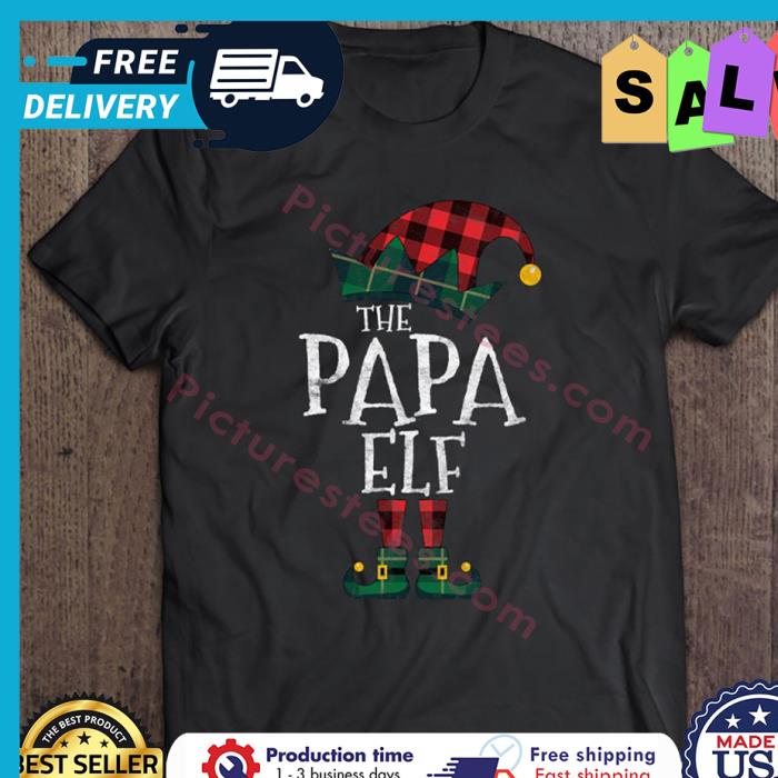 The Papa Elf Christmas shirt