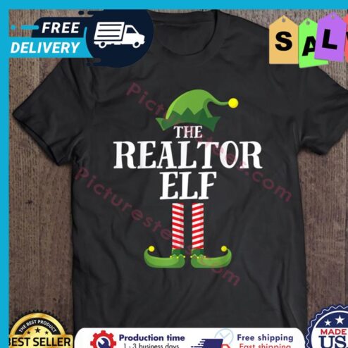 The Realtor Elf Christmas shirt