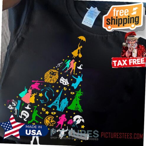 Theatre Christmas Tree Pine shirt