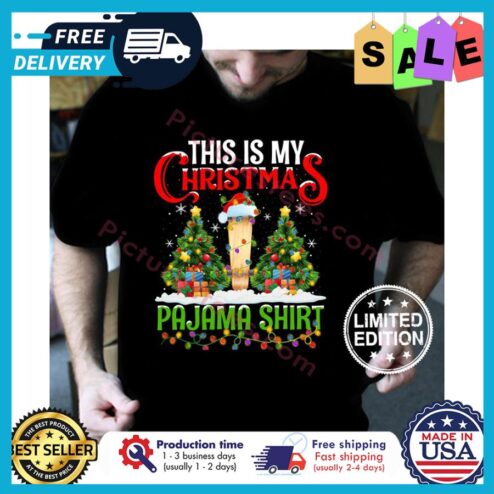 This is my christmas pajama shirt
