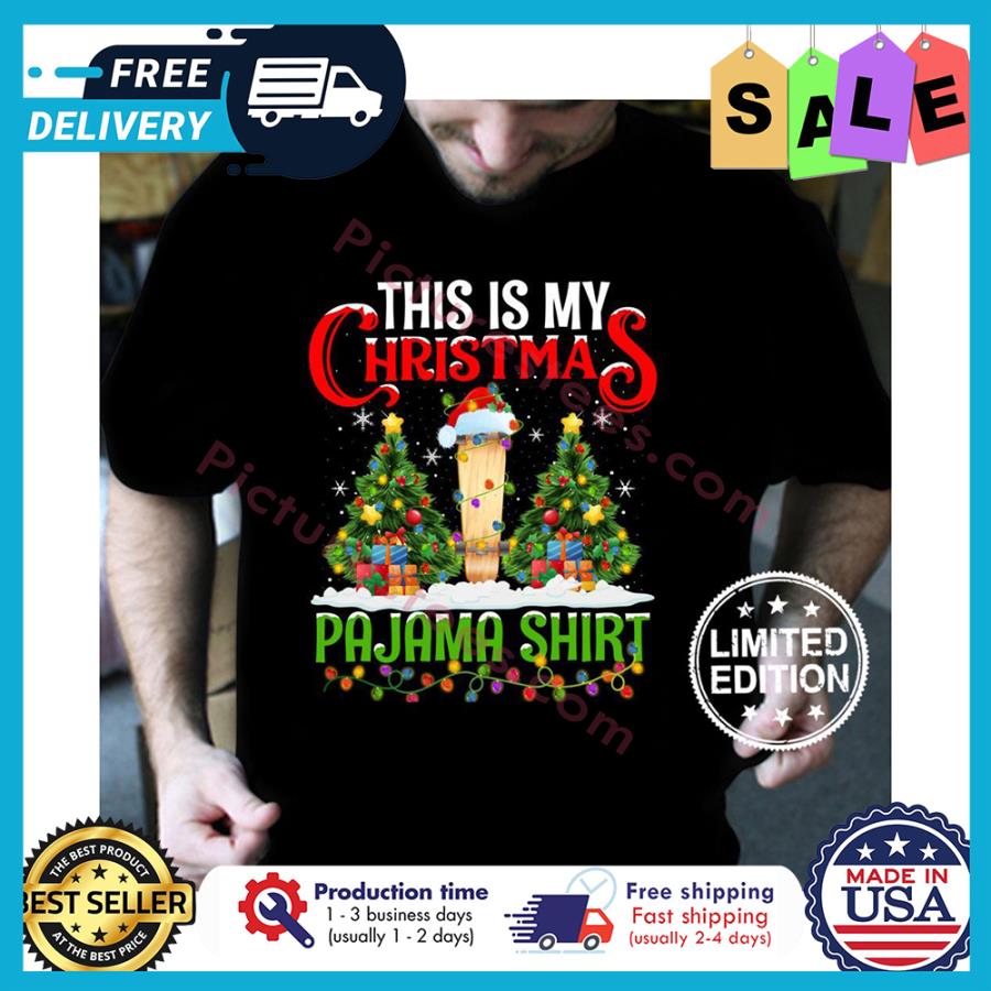 This is my christmas pajama shirt