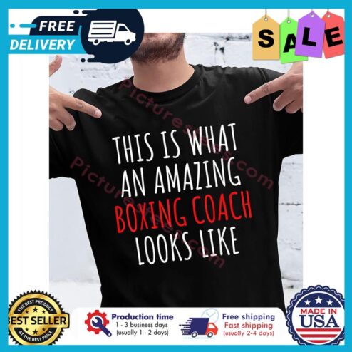 This is what an amazing boxing coach looks like shirt