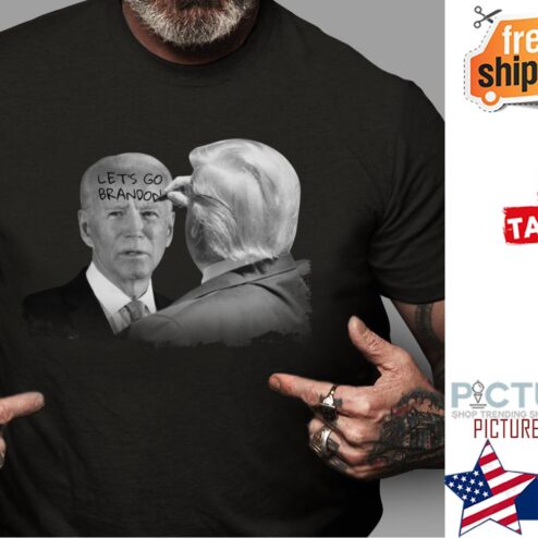 Trump write Biden Let's Go Brandon shirt