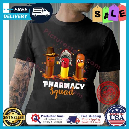 Turkey Native pharmacy squad thanksgiving shirt