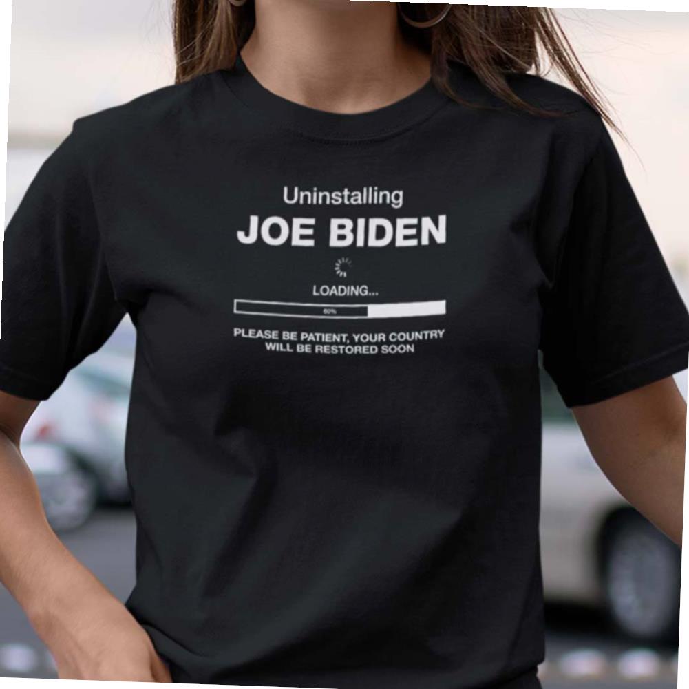 Uninstalling Joe Biden T-shirt
