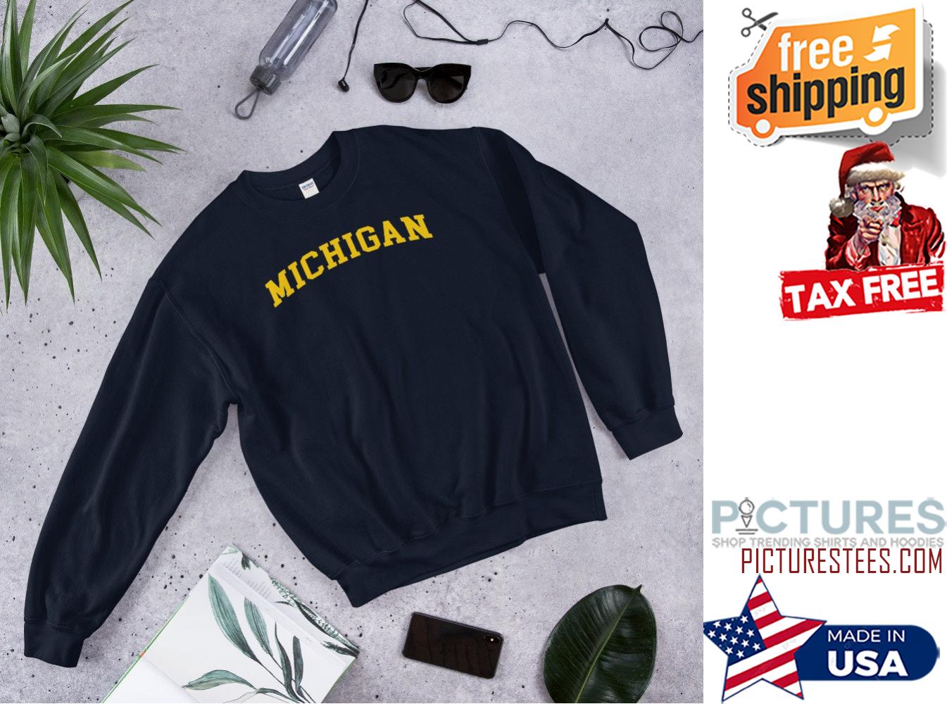 University Of Michigan USA College Penn State Classic Crewneck Sweatshirt