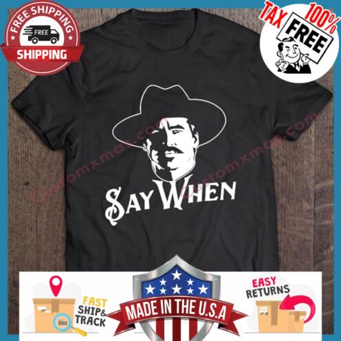 Val Kilmer Doc Say When sweater